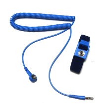 Popular Sale Online Spiral Cord Cleanroom ESD Anti-static Wired Wrist Strap